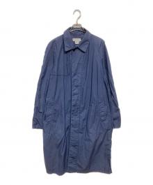 DRIES VAN NOTEN（ドリスヴァンノッテン）の古着「比翼コート」｜ネイビー