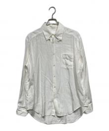 SUBLATIONS（サブレーションズ）の古着「REGULAR FIT TAB COLLAR SHIRT　S001305」｜ホワイト
