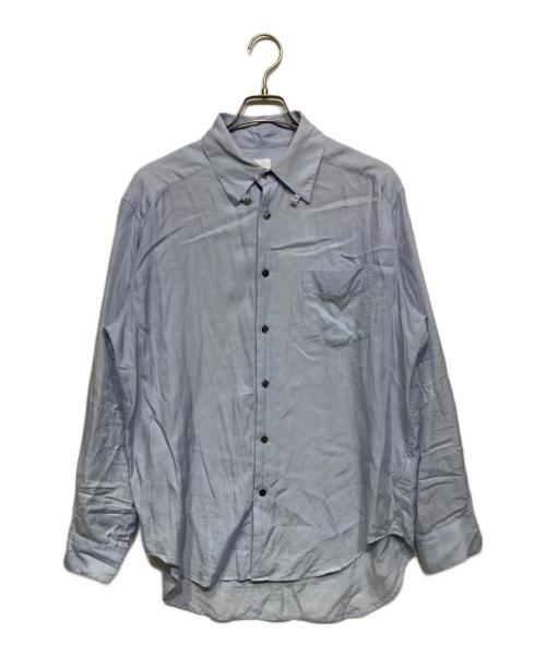 SUBLATIONS（サブレーションズ）SUBLATIONS (サブレーションズ) REGULAR FIT TAB COLLAR SHIRT S001305 ブルー サイズ:1の古着・服飾アイテム