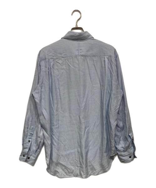 SUBLATIONS（サブレーションズ）SUBLATIONS (サブレーションズ) REGULAR FIT TAB COLLAR SHIRT S001305 ブルー サイズ:1の古着・服飾アイテム