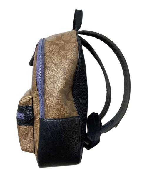 COACH（コーチ）COACH (コーチ) VALE MEDIUM CHARLIE リュック（バーレ ミディアム チャーリー リュック） ベージュの古着・服飾アイテム