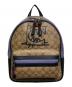 COACH（コーチ）の古着「VALE MEDIUM CHARLIE リュック（バーレ ミディアム チャーリー リュック）」｜ベージュ