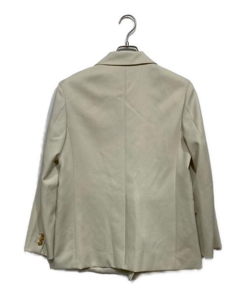 MACPHEE（マカフィー）MACPHEE (マカフィー) ウールギャバジン ダブルブレストジャケット　12-07-52-07232 ベージュ サイズ:34の古着・服飾アイテム