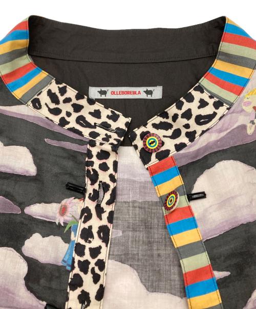 OLLEBOREBLA（アルベロベロ）OLLEBOREBLA (アルベロベロ) 総柄シャツ　616732 マルチカラー サイズ:Freeの古着・服飾アイテム