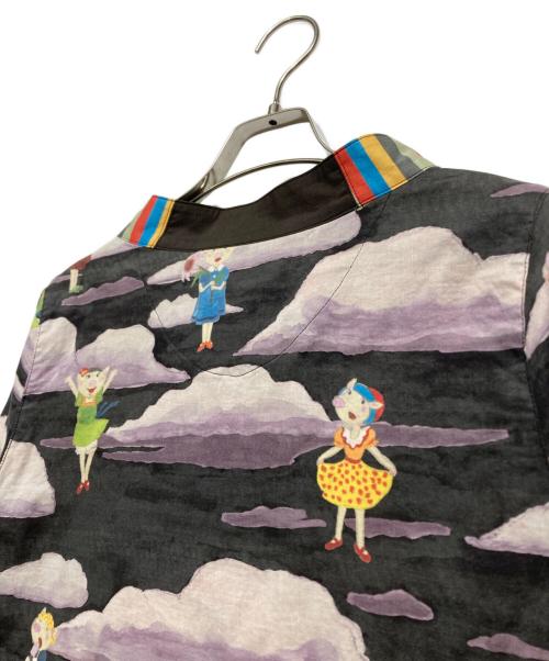 OLLEBOREBLA（アルベロベロ）OLLEBOREBLA (アルベロベロ) 総柄シャツ　616732 マルチカラー サイズ:Freeの古着・服飾アイテム