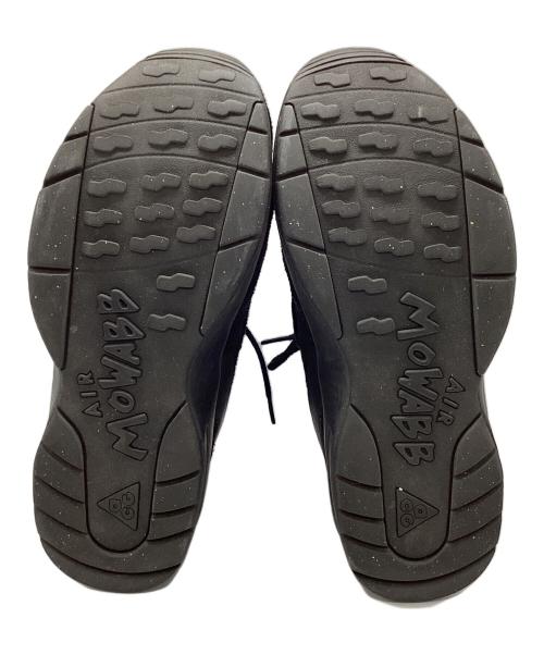 NIKE ACG（ナイキエーシージー）NIKE ACG (ナイキエーシージー) COMME des GARCONS HOMME PLUS (コムデギャルソンオムプリュス) Air Mowabb ブラック サイズ:26の古着・服飾アイテム