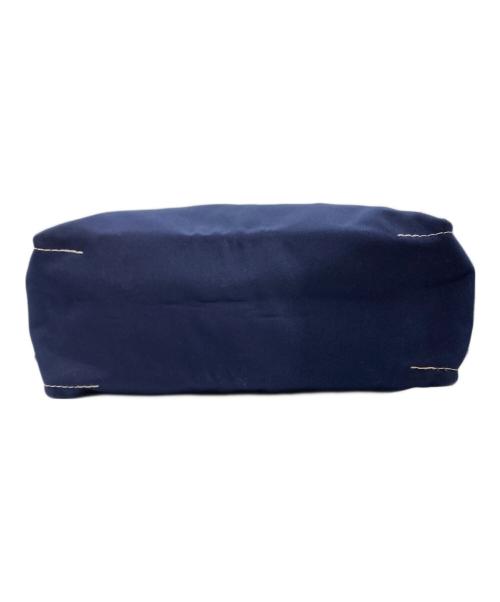 L.L.Bean（エルエルビーン）L.L.Bean (エルエルビーン) BEAMS (ビームス) BOAT AND TOTE（ボート アンド トート） グリーン×ネイビーの古着・服飾アイテム