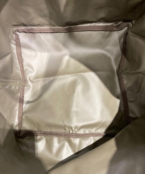 Herve Chapelier（エルベシャプリエ）Herve Chapelier (エルベシャプリエ) 725W カモ柄舟型トートバッグ オリーブの古着・服飾アイテム