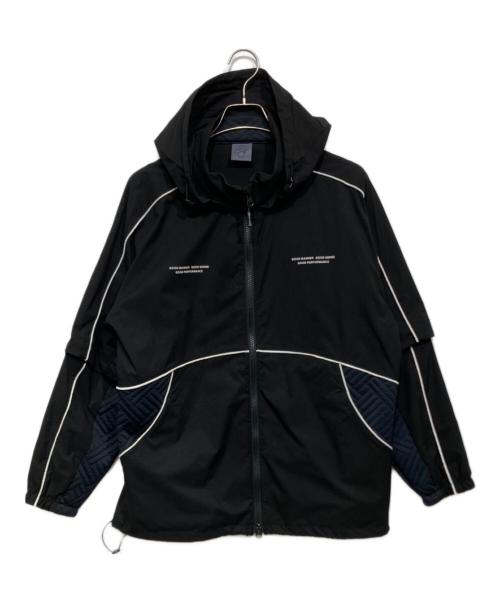 UNITED ARROWS GOLF（ユナイテッドアローズゴルフ）UNITED ARROWS GOLF (ユナイテッドアローズゴルフ) ジップアップジャケット 6025-699-0039 ブラック サイズ:Mの古着・服飾アイテム