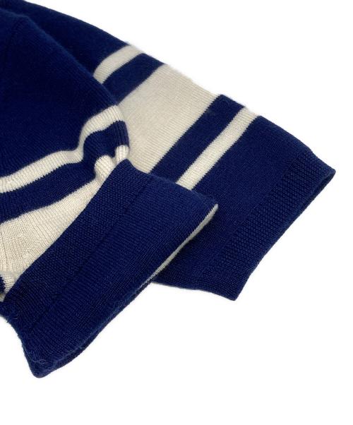 POLO RALPH LAUREN（ポロ・ラルフローレン）POLO RALPH LAUREN (ポロ・ラルフローレン) ハイブリッドウールブレンドプリーツワンピース ネイビー サイズ:XSの古着・服飾アイテム