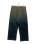 UNFOLLOW（アンフォロー）の古着「indigo layer dye wardrobe jeans　25030684001230」｜インディゴ×ブラウン
