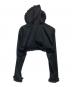 noir kei ninomiya (ノワール ケイ ニノミヤ) フリルクロップドブラウス ブラック サイズ:Ｓ：22000円
