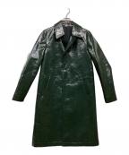 JOHN LAWRENCE SULLIVANジョン ローレンス サリバン）の古着「PVC COAT」｜グリーン