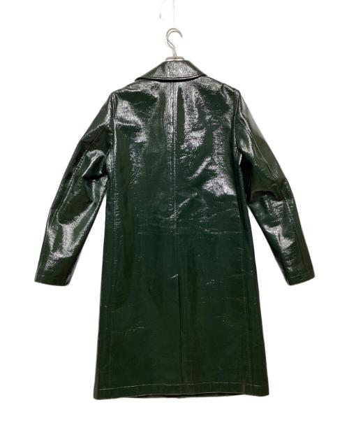 JOHN LAWRENCE SULLIVAN（ジョン ローレンス サリバン）JOHN LAWRENCE SULLIVAN (ジョン ローレンス サリバン) PVC COAT グリーン サイズ:46の古着・服飾アイテム