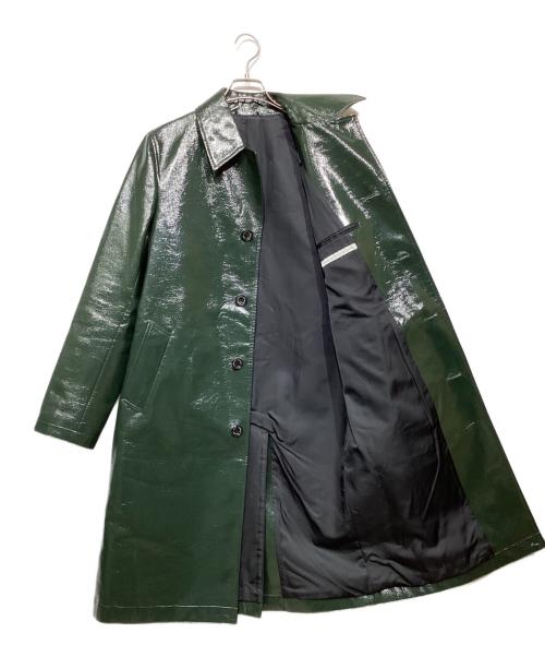 JOHN LAWRENCE SULLIVAN（ジョン ローレンス サリバン）JOHN LAWRENCE SULLIVAN (ジョン ローレンス サリバン) PVC COAT グリーン サイズ:46の古着・服飾アイテム