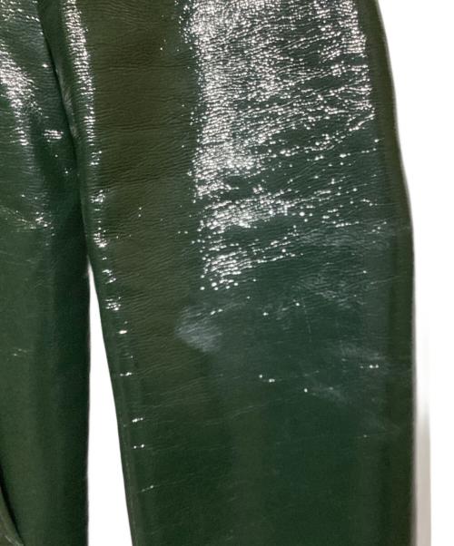 JOHN LAWRENCE SULLIVAN（ジョン ローレンス サリバン）JOHN LAWRENCE SULLIVAN (ジョン ローレンス サリバン) PVC COAT グリーン サイズ:46の古着・服飾アイテム