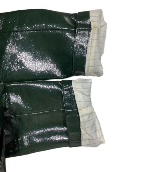 JOHN LAWRENCE SULLIVAN（ジョン ローレンス サリバン）JOHN LAWRENCE SULLIVAN (ジョン ローレンス サリバン) PVC COAT グリーン サイズ:46の古着・服飾アイテム