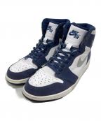 NIKEナイキ）の古着「Air Jordan 1 HIGH OG CO.JP」｜ネイビー×ホワイト