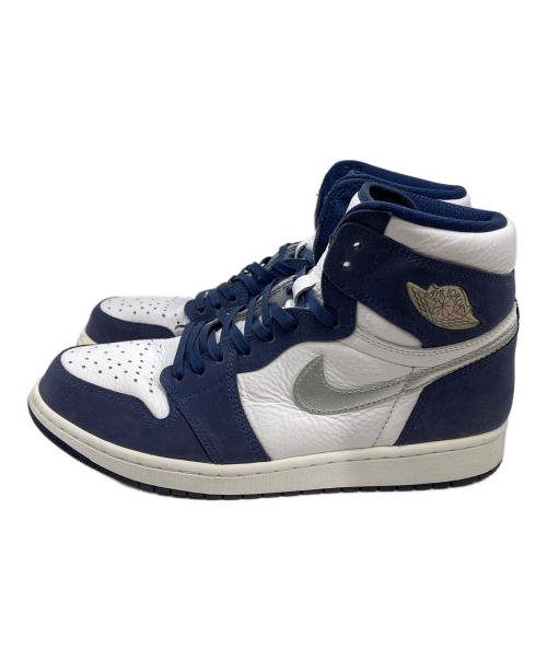 NIKE（ナイキ）NIKE (ナイキ) Air Jordan 1 HIGH OG CO.JP ネイビー×ホワイト サイズ:27.5の古着・服飾アイテム