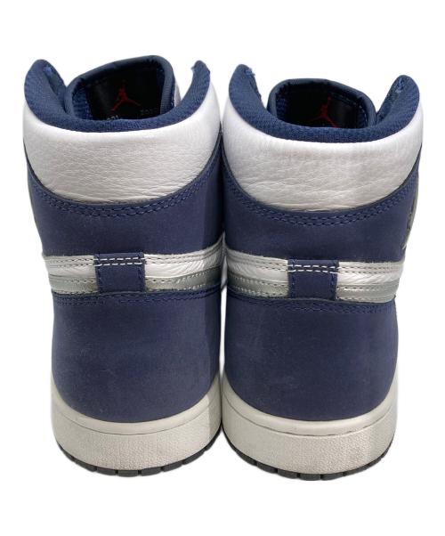 NIKE（ナイキ）NIKE (ナイキ) Air Jordan 1 HIGH OG CO.JP ネイビー×ホワイト サイズ:27.5の古着・服飾アイテム