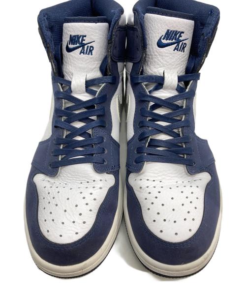 NIKE（ナイキ）NIKE (ナイキ) Air Jordan 1 HIGH OG CO.JP ネイビー×ホワイト サイズ:27.5の古着・服飾アイテム
