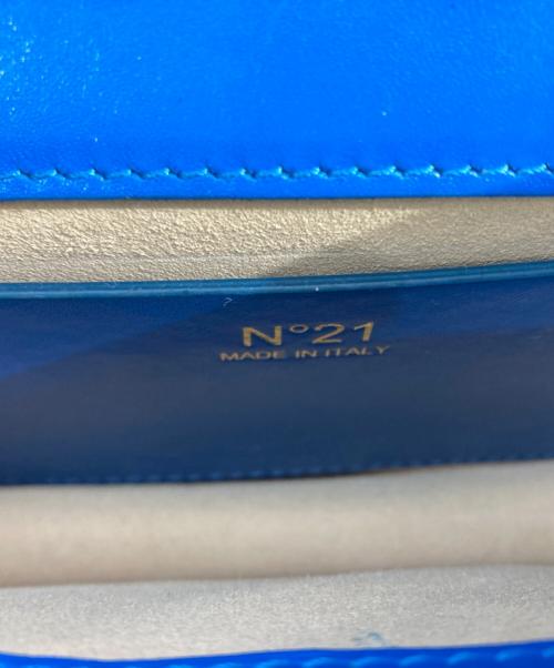N°21（ヌメロヴェントゥーノ）N°21 (ヌメロヴェントゥーノ) ショルダーバッグ ブルーの古着・服飾アイテム