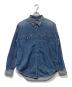 MINEDENIM（マインデニム）の古着「Denim Loose Western SH」｜インディゴ
