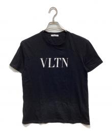 VALENTINO（ヴァレンティノ）の古着「VLTNロゴTシャツ」｜ブラック