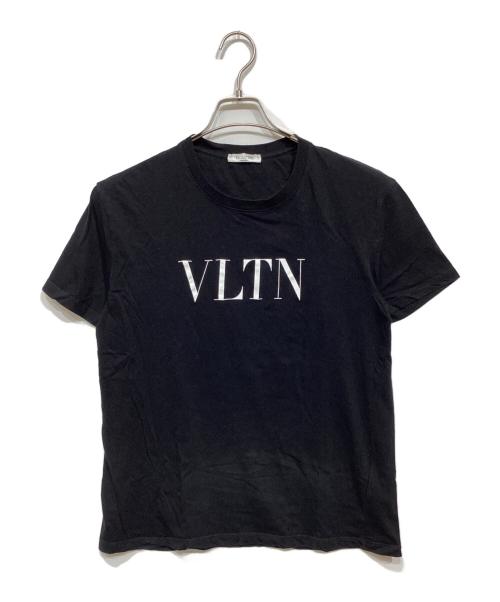 VALENTINO（ヴァレンティノ）VALENTINO (ヴァレンティノ) VLTNロゴTシャツ ブラック サイズ:Mの古着・服飾アイテム