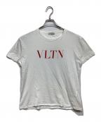 ）の古着「VLTNロゴTシャツ」｜ホワイト