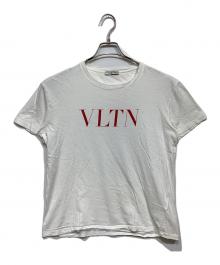 VALENTINO（ヴァレンティノ）の古着「VLTNロゴTシャツ」｜ホワイト