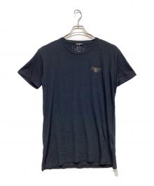 BALMAIN（バルマン）の古着「Tシャツ」｜ネイビー