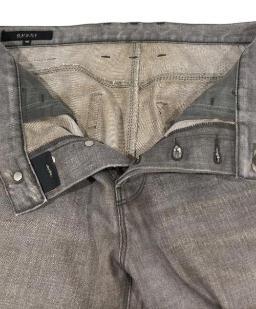 GUCCI（グッチ）GUCCI (グッチ) デニムパンツ グレー サイズ:46の古着・服飾アイテム