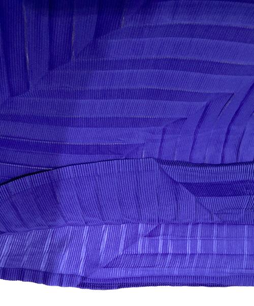 me ISSEY MIYAKE（ミーイッセイ ミヤケ）me ISSEY MIYAKE (ミーイッセイ ミヤケ) チュニックブラウス ブルー サイズ:Freeの古着・服飾アイテム