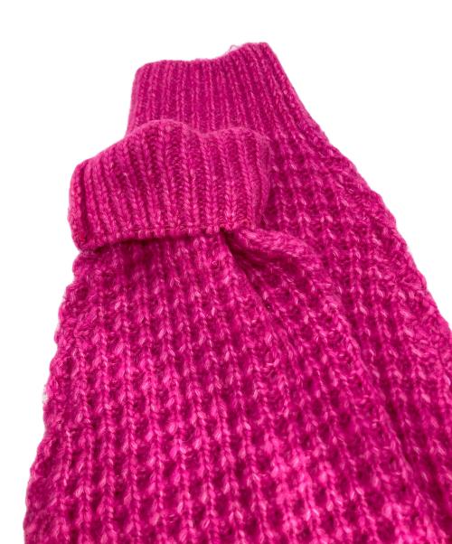 SUPREME（シュプリーム）SUPREME (シュプリーム) Small Box Waffle Sweater ピンク サイズ:XLの古着・服飾アイテム
