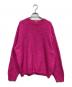 SUPREME（シュプリーム）の古着「Small Box Waffle Sweater」｜ピンク