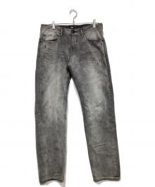 TMT（ティーエムティー）の古着「12oz SOFT BLACK DENIM 5P STRAIGHT」｜グレー