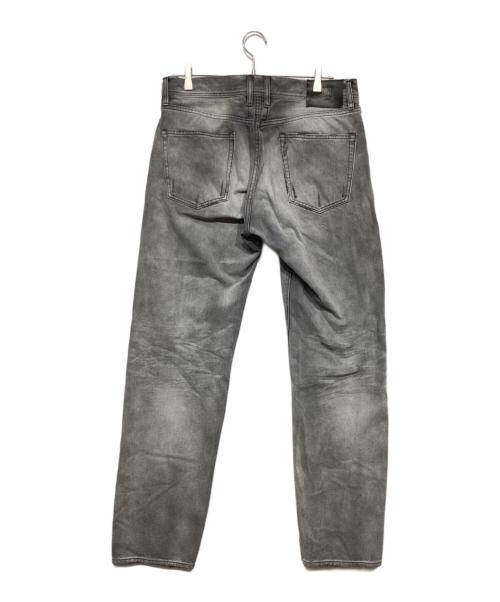 TMT（ティーエムティー）TMT (ティーエムティー) 12oz SOFT BLACK DENIM 5P STRAIGHT グレー サイズ:XLの古着・服飾アイテム