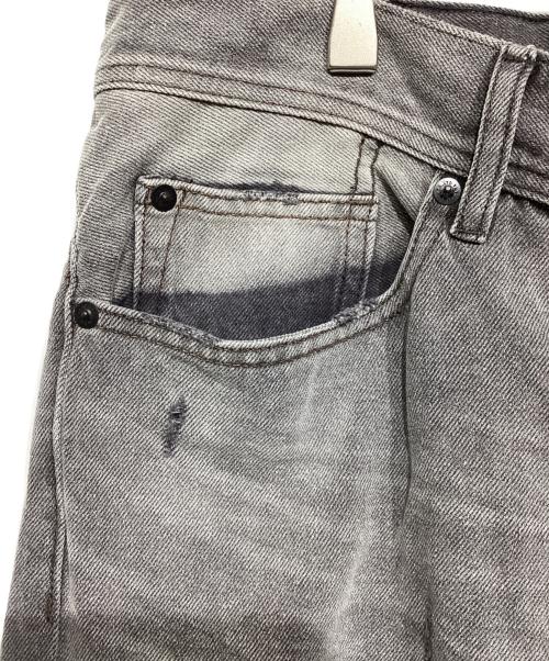 TMT（ティーエムティー）TMT (ティーエムティー) 12oz SOFT BLACK DENIM 5P STRAIGHT グレー サイズ:XLの古着・服飾アイテム