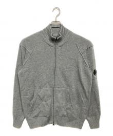 C.P COMPANY（シーピーカンパニー）の古着「LAMBSWOOL GRS FULL ZIP SWEATER」｜グレー
