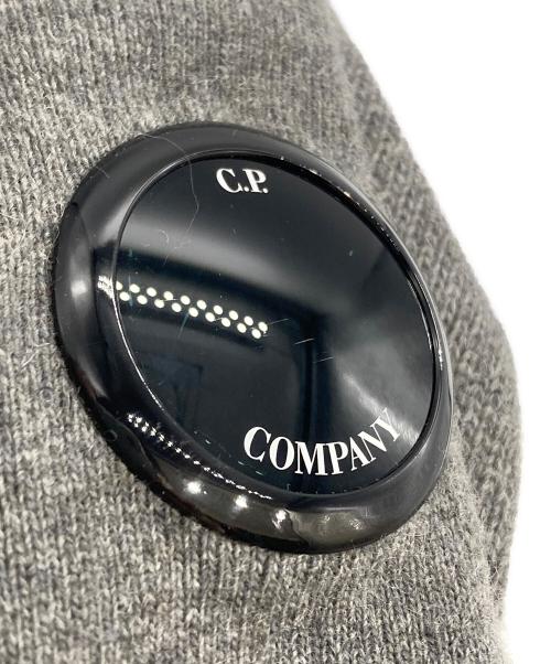 C.P COMPANY（シーピーカンパニー）C.P COMPANY (シーピーカンパニー) LAMBSWOOL GRS FULL ZIP SWEATER グレー サイズ:Lの古着・服飾アイテム