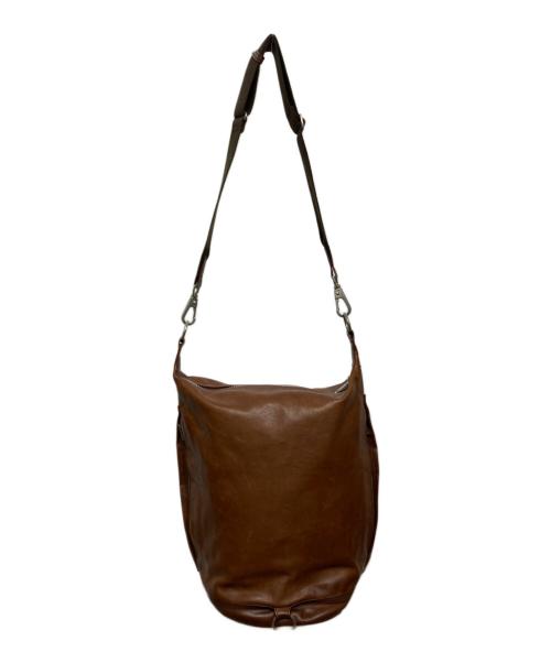 PORTER（ポーター）PORTER (ポーター) 2WAYレザーボンサック ブラウンの古着・服飾アイテム