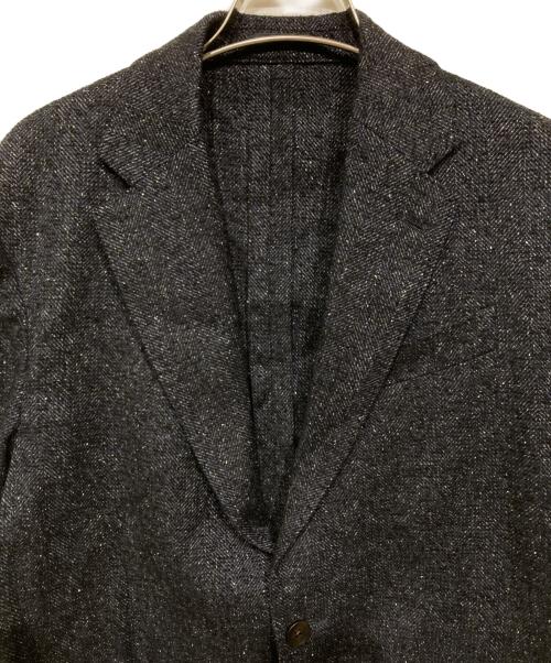 LARDINI（ラルディーニ）LARDINI (ラルディーニ) シルク混テーラードジャケット ネイビー サイズ:48の古着・服飾アイテム
