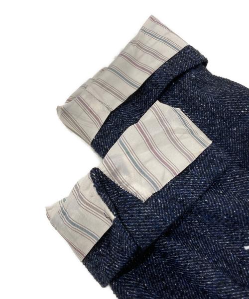 LARDINI（ラルディーニ）LARDINI (ラルディーニ) シルク混テーラードジャケット ネイビー サイズ:48の古着・服飾アイテム