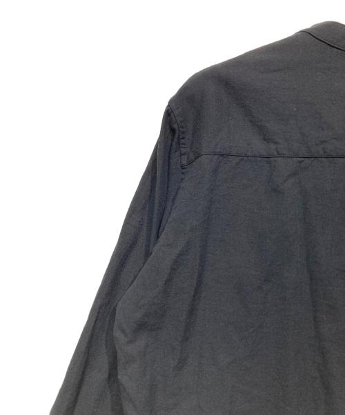 BLACKBIRD（ブラックバード）BLACKBIRD (ブラックバード) プルオーバーカットオフシャツ ブラック サイズ:1の古着・服飾アイテム