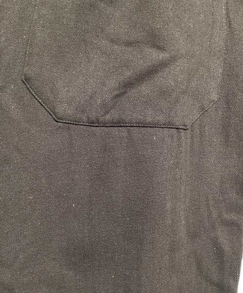 COMOLI（コモリ）COMOLI (コモリ) シルクネップ テーパードパンツ ブラウン サイズ:1の古着・服飾アイテム