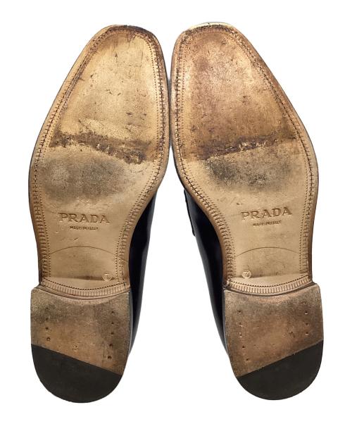 PRADA（プラダ）PRADA (プラダ) コインローファー ブラウン サイズ:7の古着・服飾アイテム