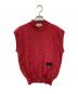 MAGLIANO（マリアーノ）の古着「Patched Knit Vest」｜レッド