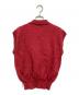 MAGLIANO (マリアーノ) Patched Knit Vest レッド サイズ:M：12000円