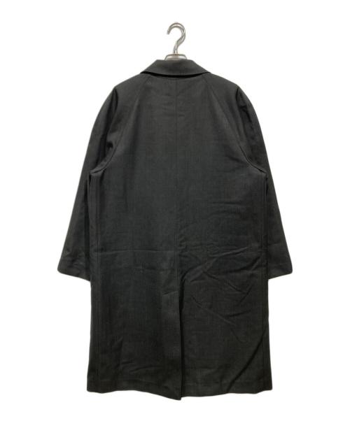 LFM LEXX FINGER MARCHE（エルエフエム レック スフィンガー マルシェ）LFM LEXX FINGER MARCHE (エルエフエム レック スフィンガー マルシェ) 　 比翼コート チャコールグレー サイズ:Freeの古着・服飾アイテム